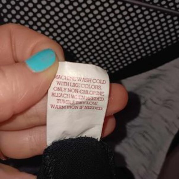 SO Mesh Black + Gray Tank Size Small - Picture 7 of 12